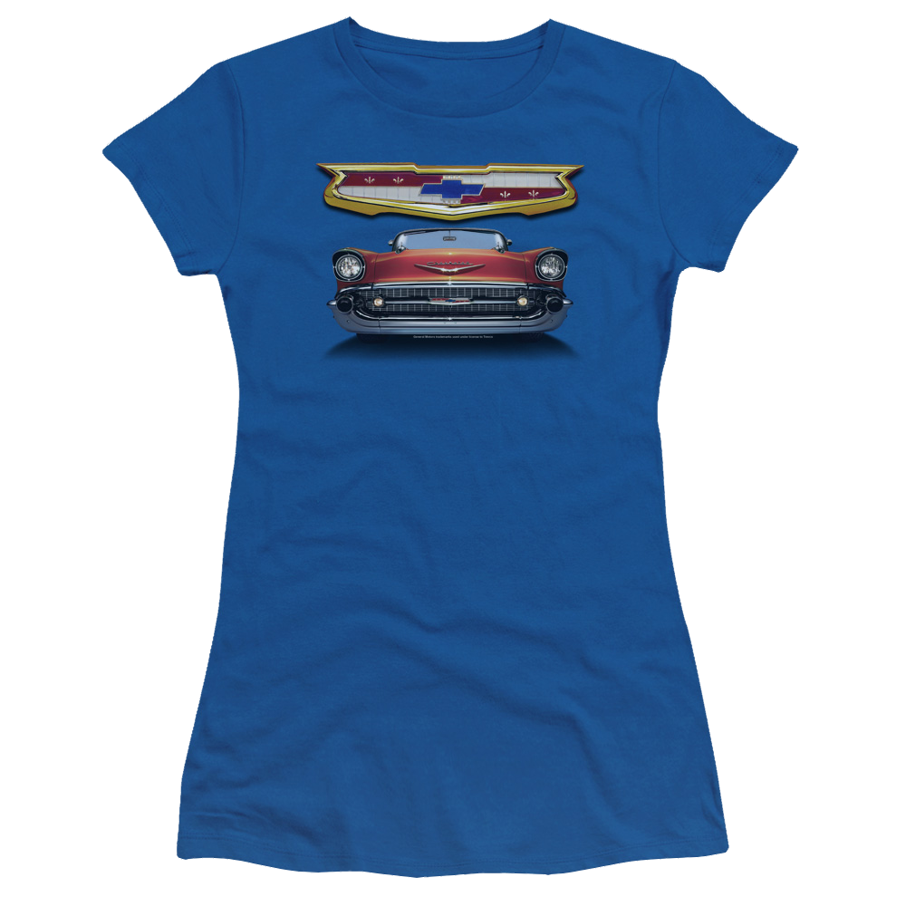 Chevrolet 1957 Bel Air Grille - Juniors T-Shirt