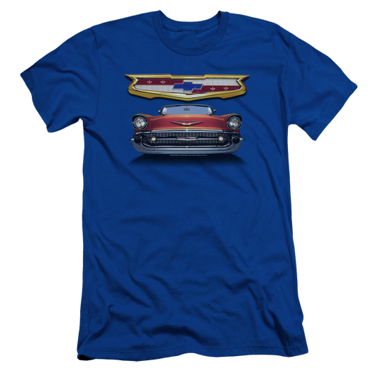 Chevrolet 1957 Bel Air Grille - Men's Slim Fit T-Shirt
