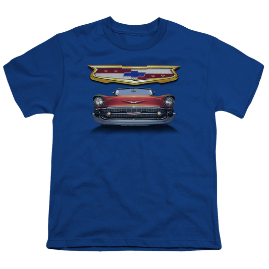 Chevrolet 1957 Bel Air Grille - Youth T-Shirt (Ages 8-12)