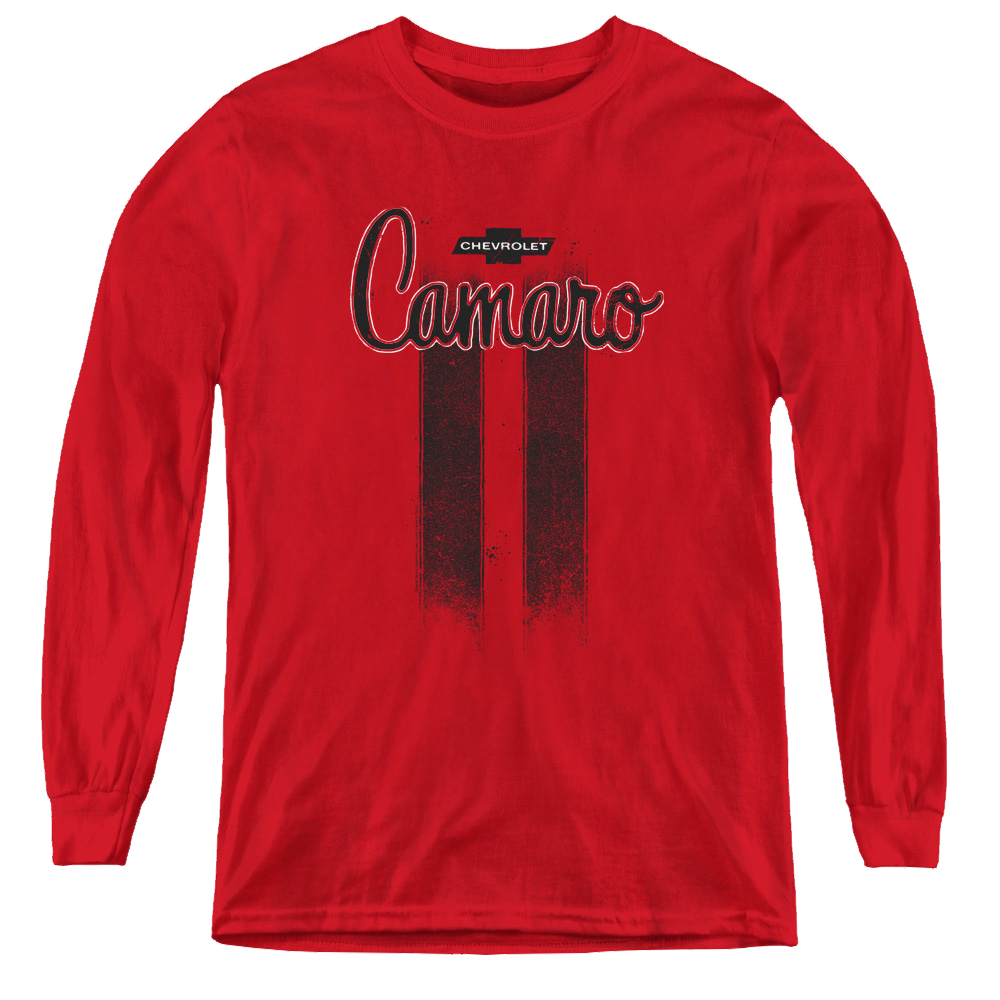 Chevrolet Camaro Stripes - Youth Long Sleeve T-Shirt