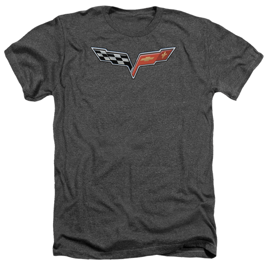 Chevrolet The Vette Medallion - Men's Heather T-Shirt