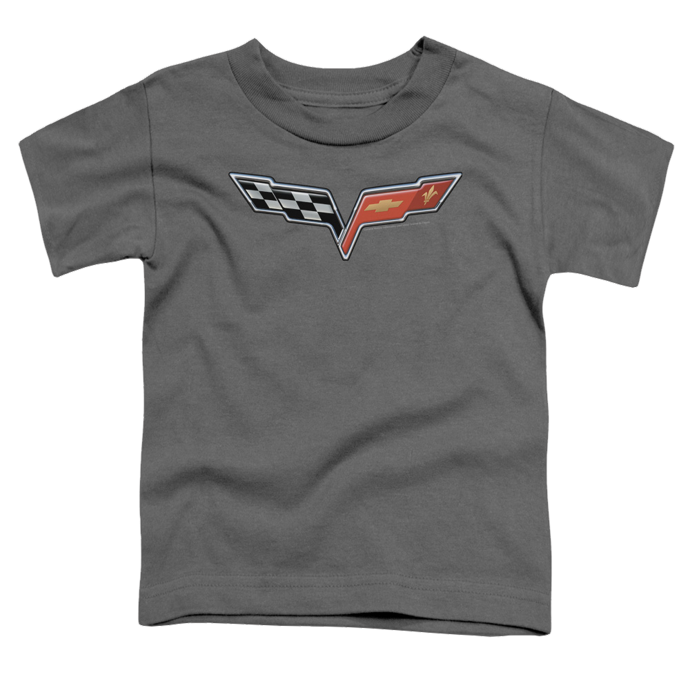 Chevrolet The Vette Medallion - Kid's T-Shirt (Ages 4-7)