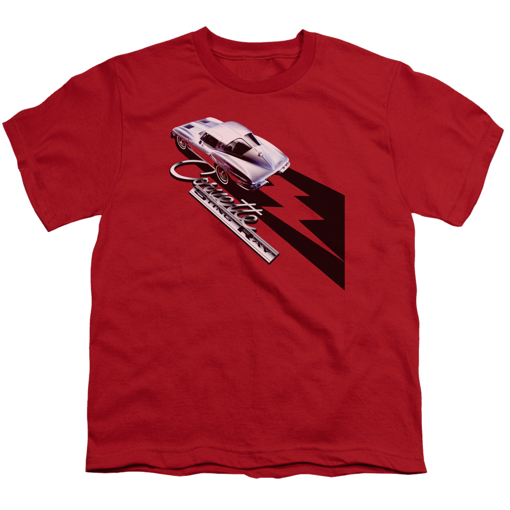 Chevrolet Split Window Sting Ray - Youth T-Shirt (Ages 8-12)