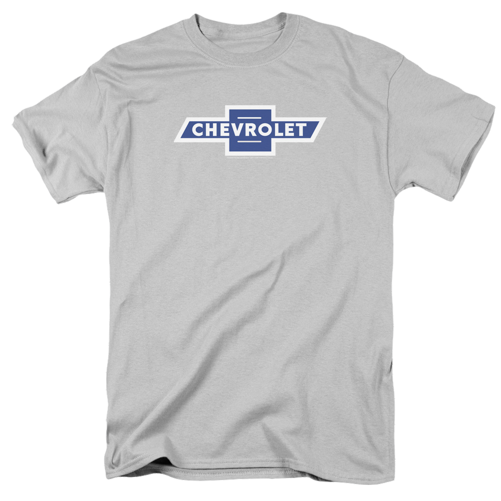 Chevrolet Vintage White Border Bowtie - Men's Regular Fit T-Shirt