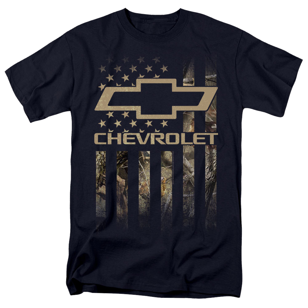 Chevrolet Camo Flag - Men's Regular Fit T-Shirt