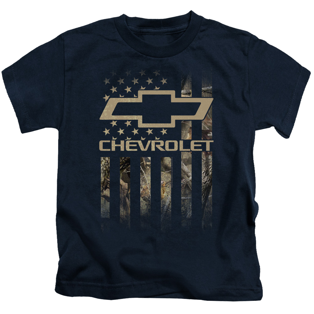 Chevrolet Camo Flag - Kid's T-Shirt
