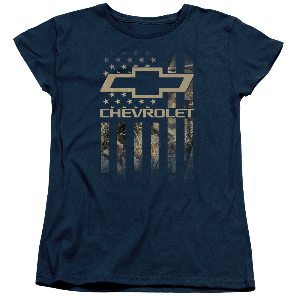 Chevrolet Camo Flag - Women's T-Shirt