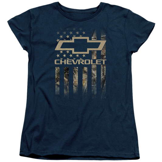 Chevrolet Camo Flag - Women's T-Shirt