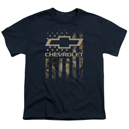 Chevrolet Camo Flag - Youth T-Shirt