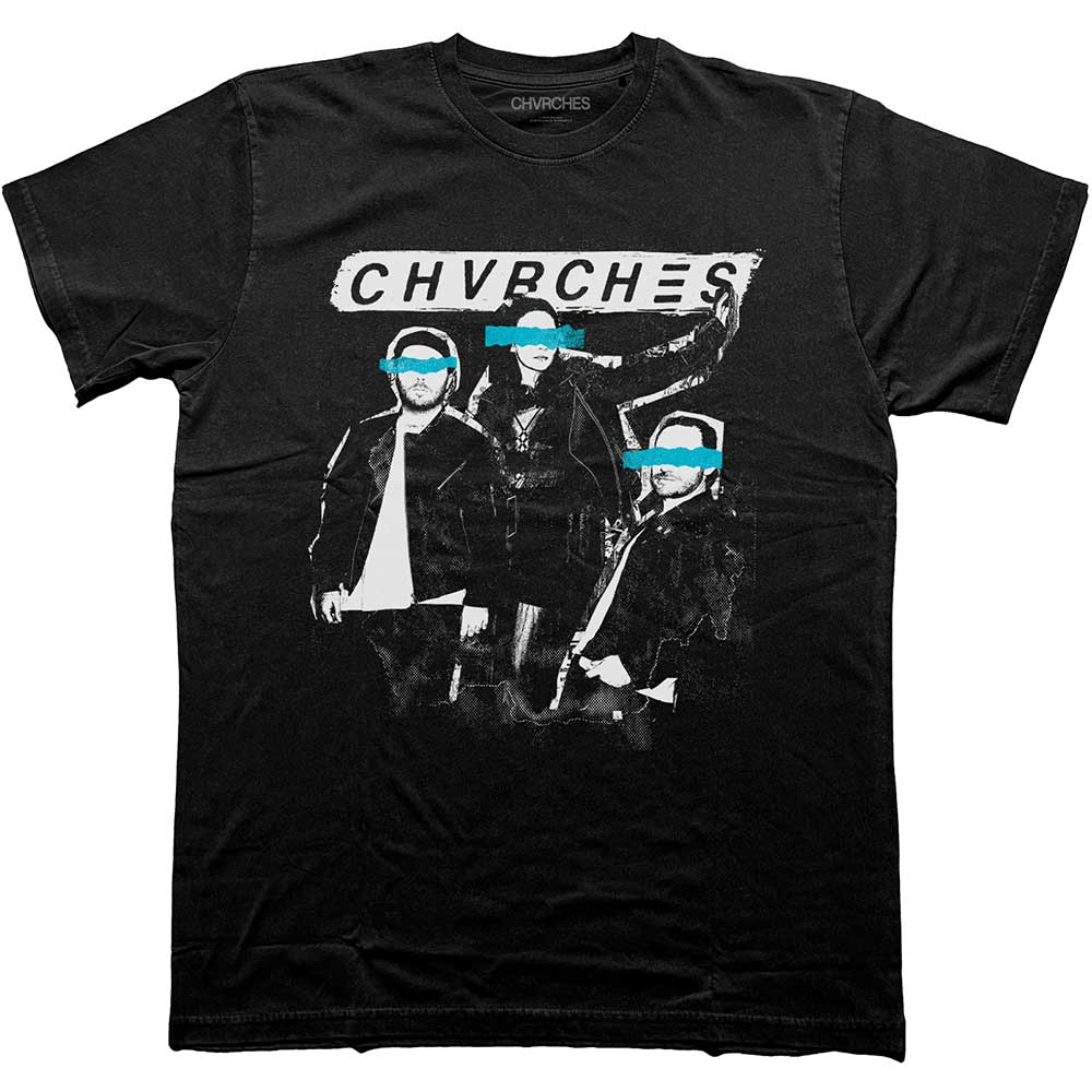 Chvrches | Official Band T-Shirt | Cut Photo
