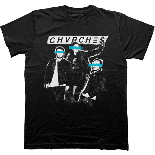 Chvrches | Official Band T-Shirt | Cut Photo