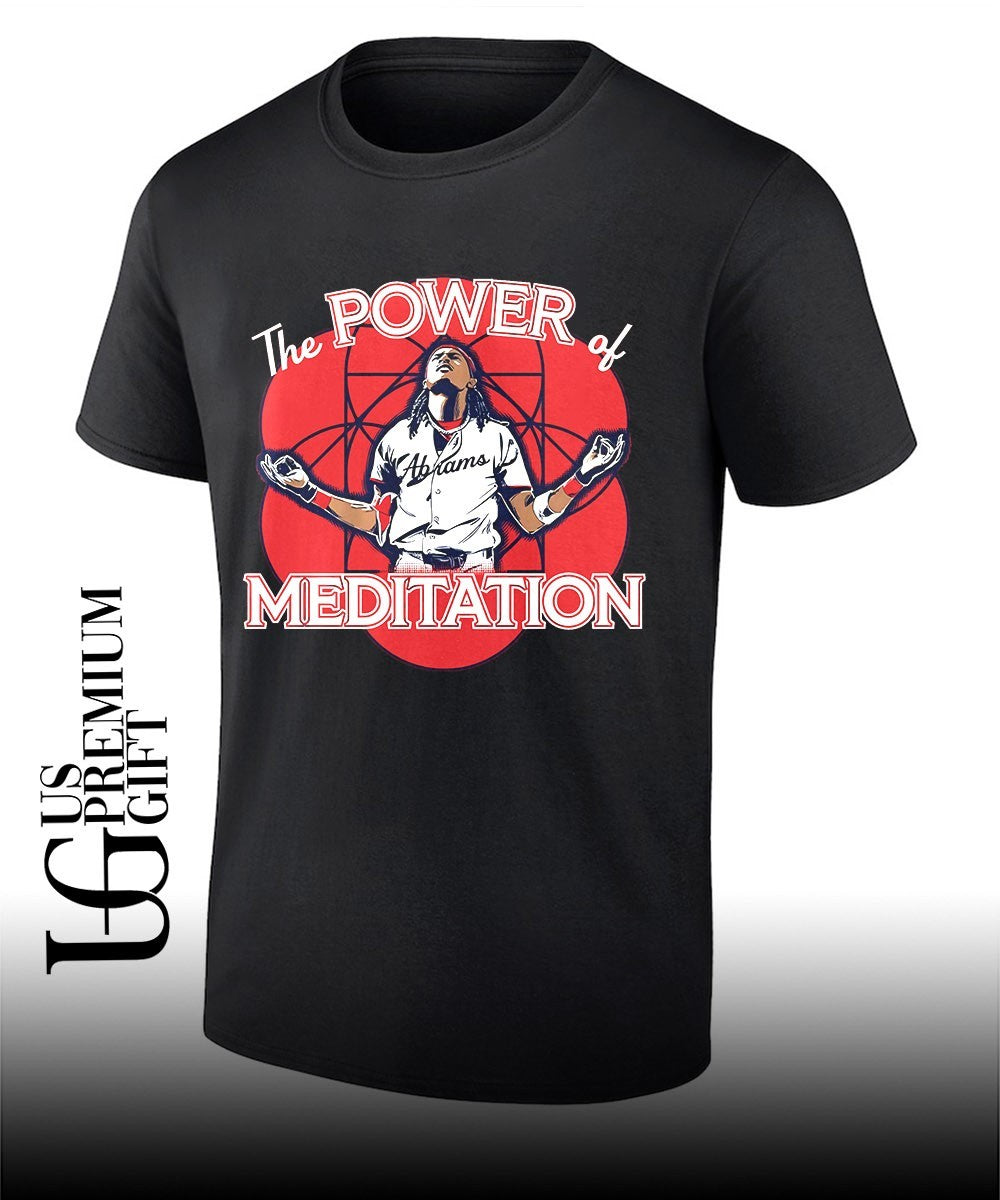 CJ Abrams The Power of Meditation Washington Nationals baseball shirt