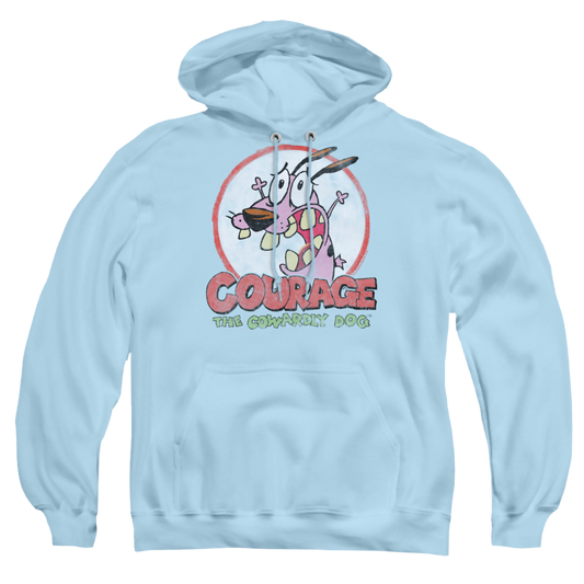 Courage the Cowardly Dog Vintage Courage - Pullover Hoodie