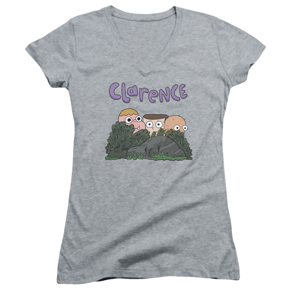 Clarence Gang - Juniors V-Neck T-Shirt