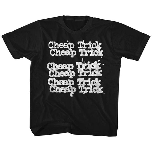 CHEAP TRICK Kids T-Shirt, NAME REPEAT