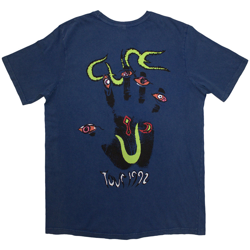 THE CURE Stone Wash T-Shirt, Wish Tour '92