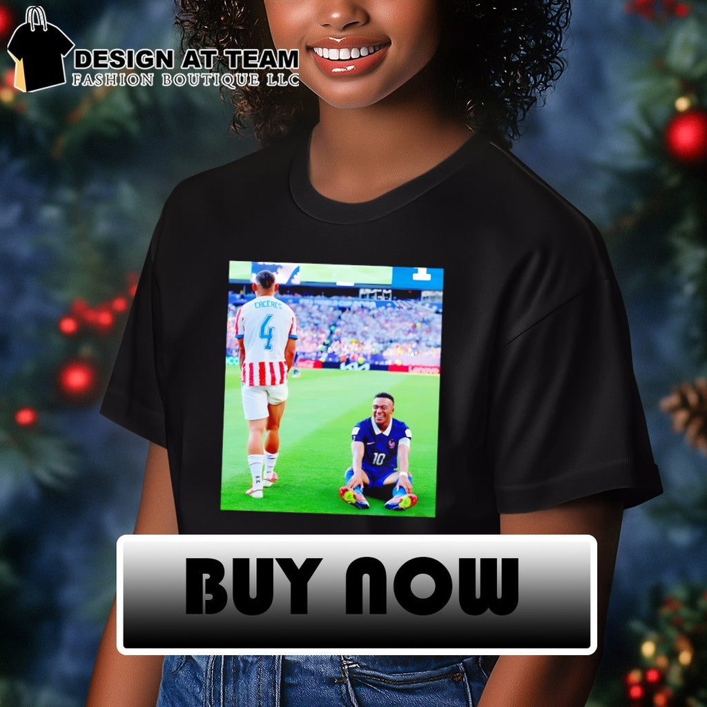 Caceres vs Kylian Mbappe World Cup 2026 shirt