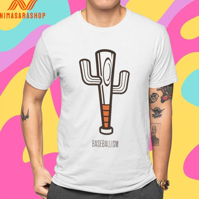 Cactus Bat Baseballism Shirts