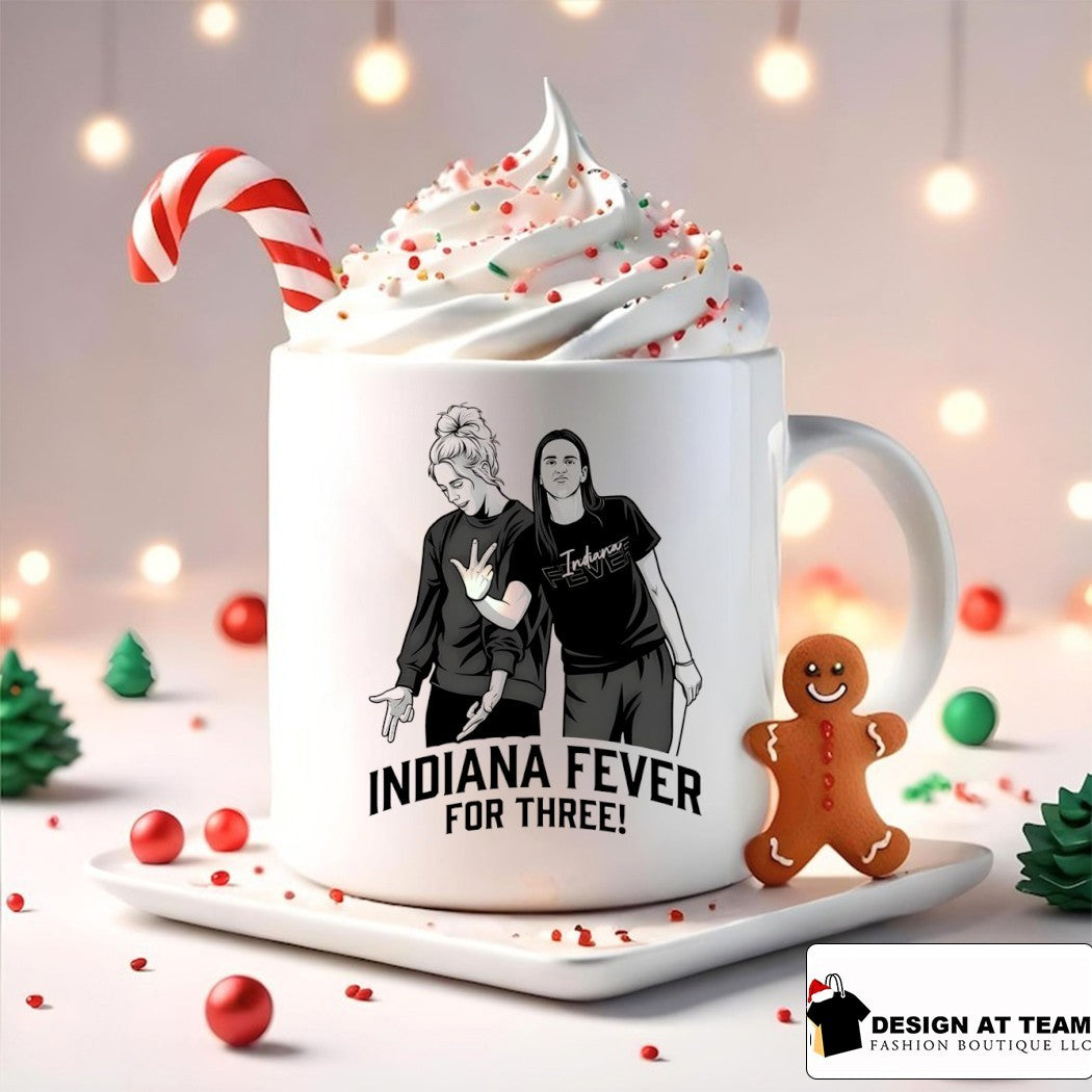 Caitlin Clark Sophie Cunningham Indiana Fever Basketball For Three shirt