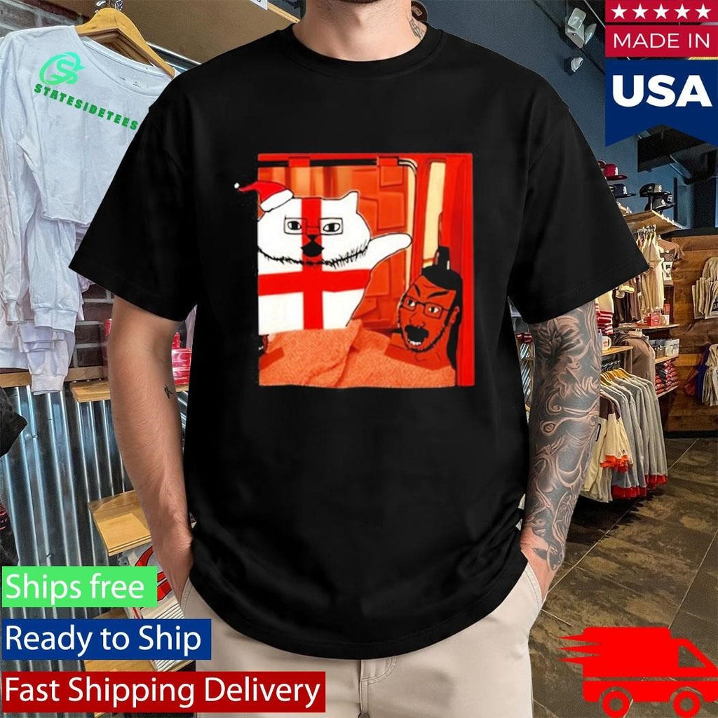 Cal Clear Them Out Cat Christmas Shirt