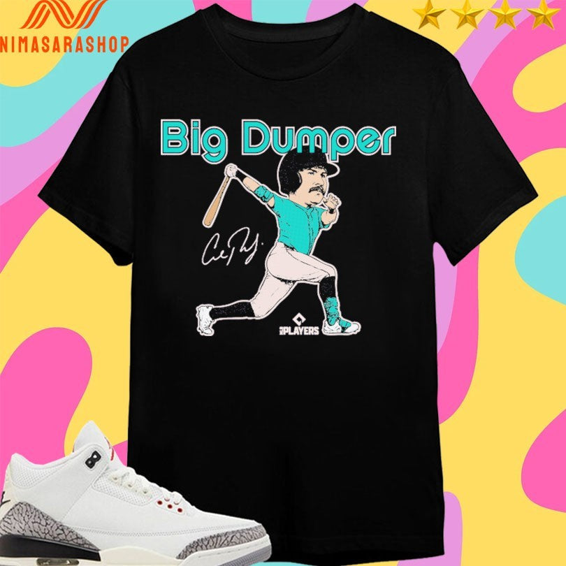 Cal Raleigh Seattle Mariners Mlb Big Dumper Signature Shirts