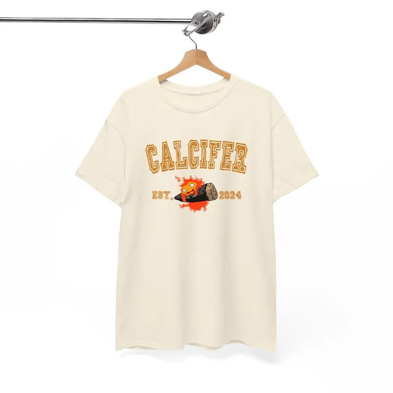 Calcifer Tshirt, Howls Moving Castle Tshirt, Howl And Sophie, Animestyle{n002}2 Hoodie, Sweatshirt | UrbanDripWear.com