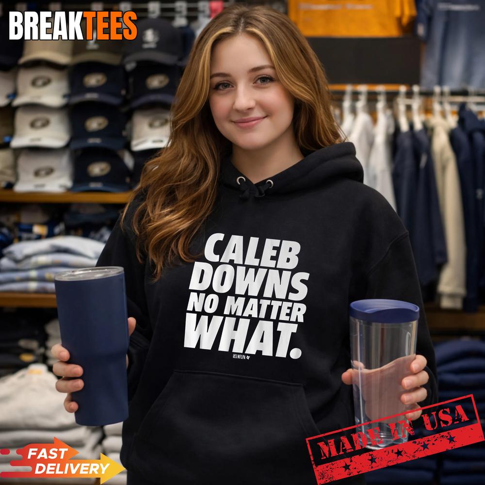 Caleb Downs No Matter What NFLPA T-Shirt