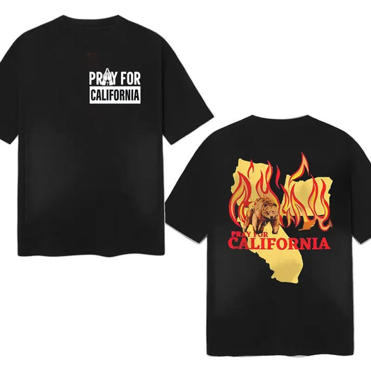 California Strong T-Shirt, Show Support for LA and Northern Wildfire Communities