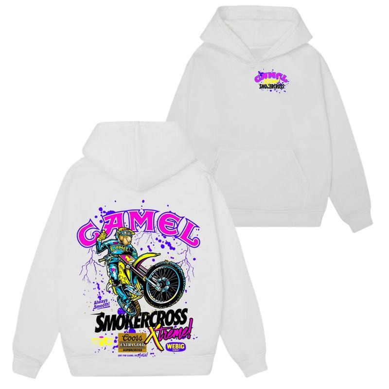 Camel Motor Sport Super Cross Extreme Graphic Sweatshirt Hoodie Tshirtfor Men - Classic Fit - Menswear T-Shirts