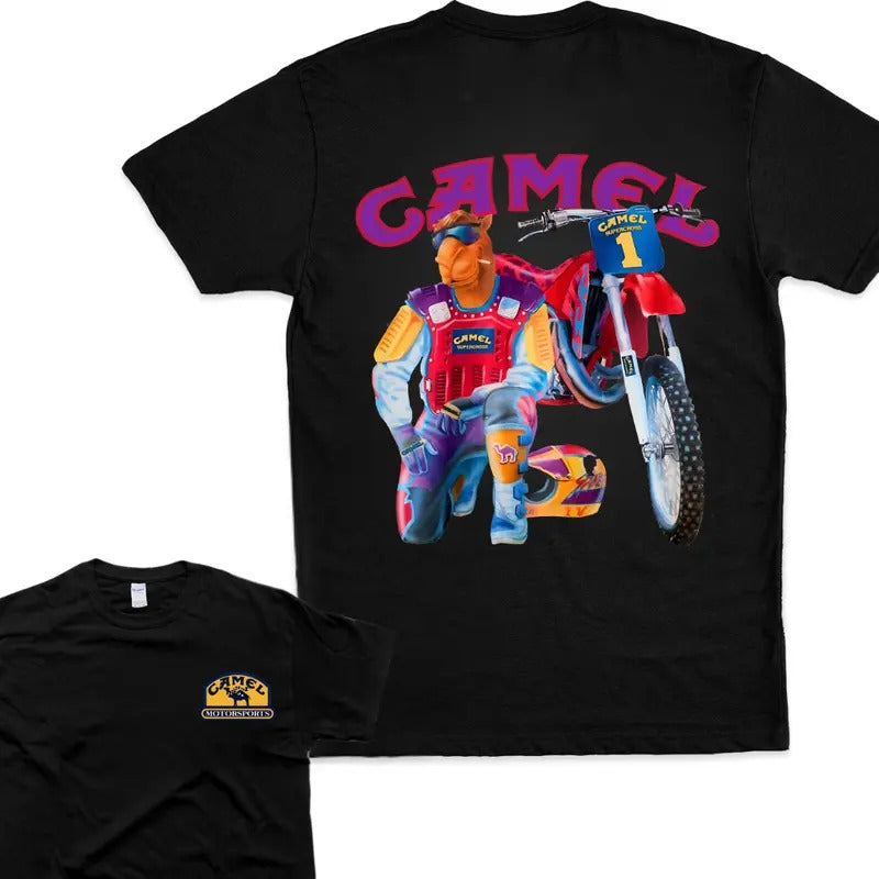 Camel Motorsports T-Shirt - Celebrate the Thrill Womenswear,Men Casual Hoodie, Sweatshirt | UrbanDripWear.com