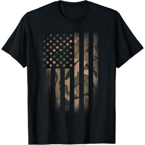 Camo American Flag Usa Military Tactical Camouflage Desert T-Shirt Made in USA Hoodie, Sweatshirt | UrbanDripWear.com