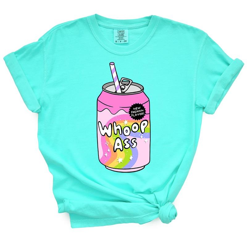 Can Of Whoop Ass TShirt - Casual Summer Top Hoodie, Sweatshirt | UrbanDripWear.com