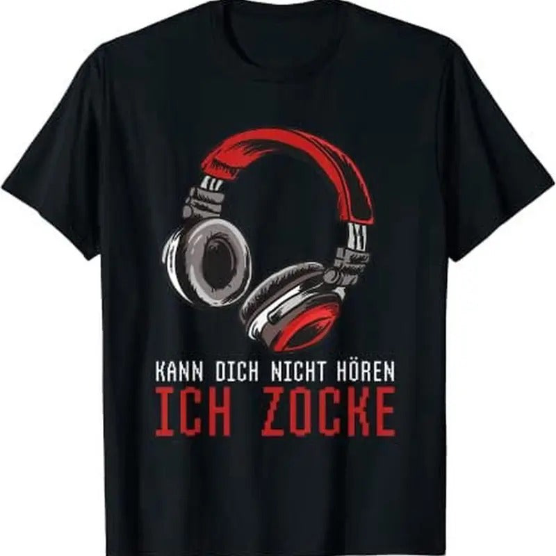 Can't Hear You - I'm Gambling - Zocker Headset Gamer T-Shirt Hoodie, Sweatshirt | UrbanDripWear.com