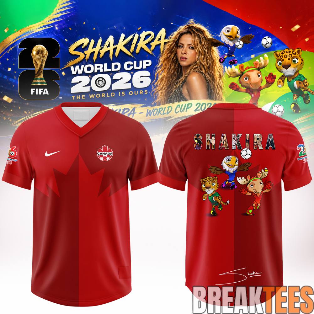 Canada National Football Team x Shakira World Cup 2026 Legacy Edition Jersey