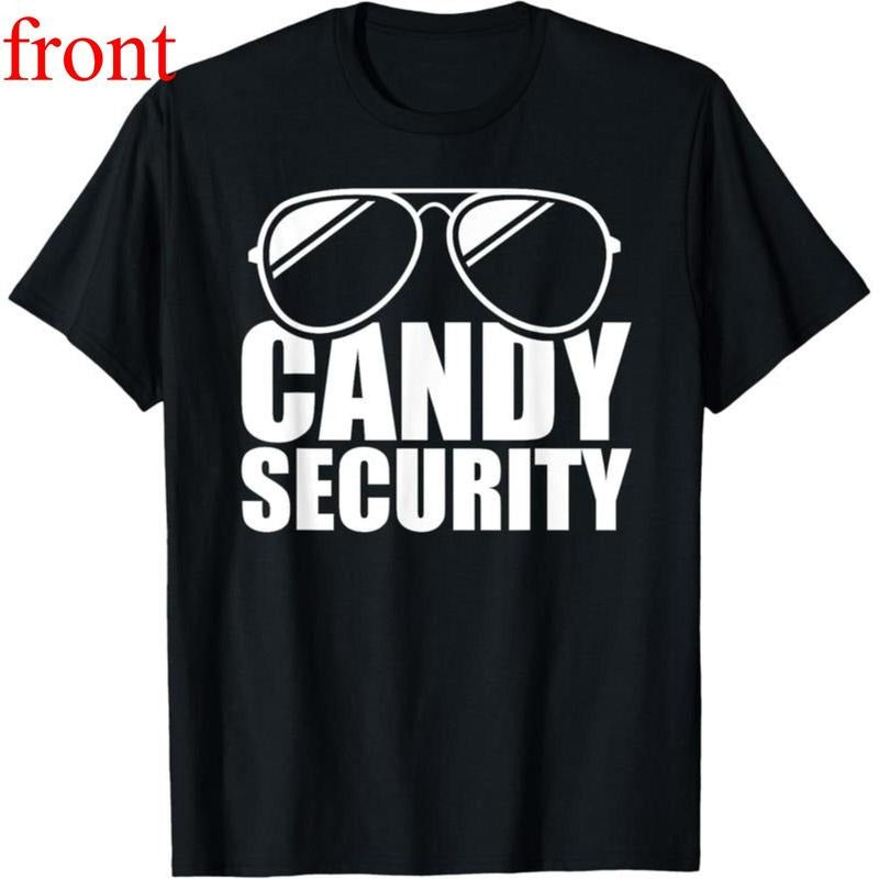 Candy Security Funny Easy Halloween Costume Adult T-Shirt Hoodie, Sweatshirt | UrbanDripWear.com
