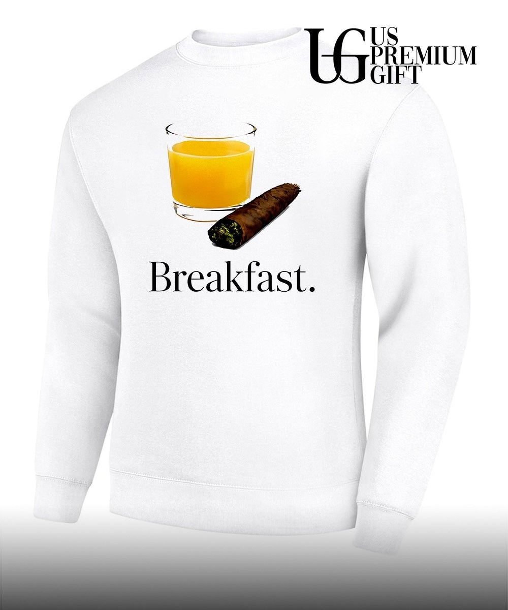 Cannabis Blunt and Orange Juice Breakfast shirt