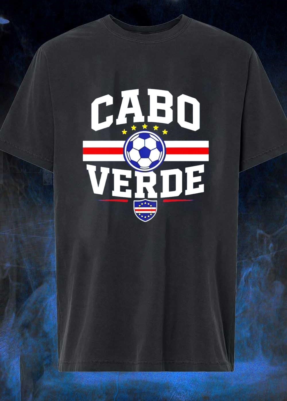 Cape Verde Fan Apparel Support Cabo Verde Soccer Team T-Shirt