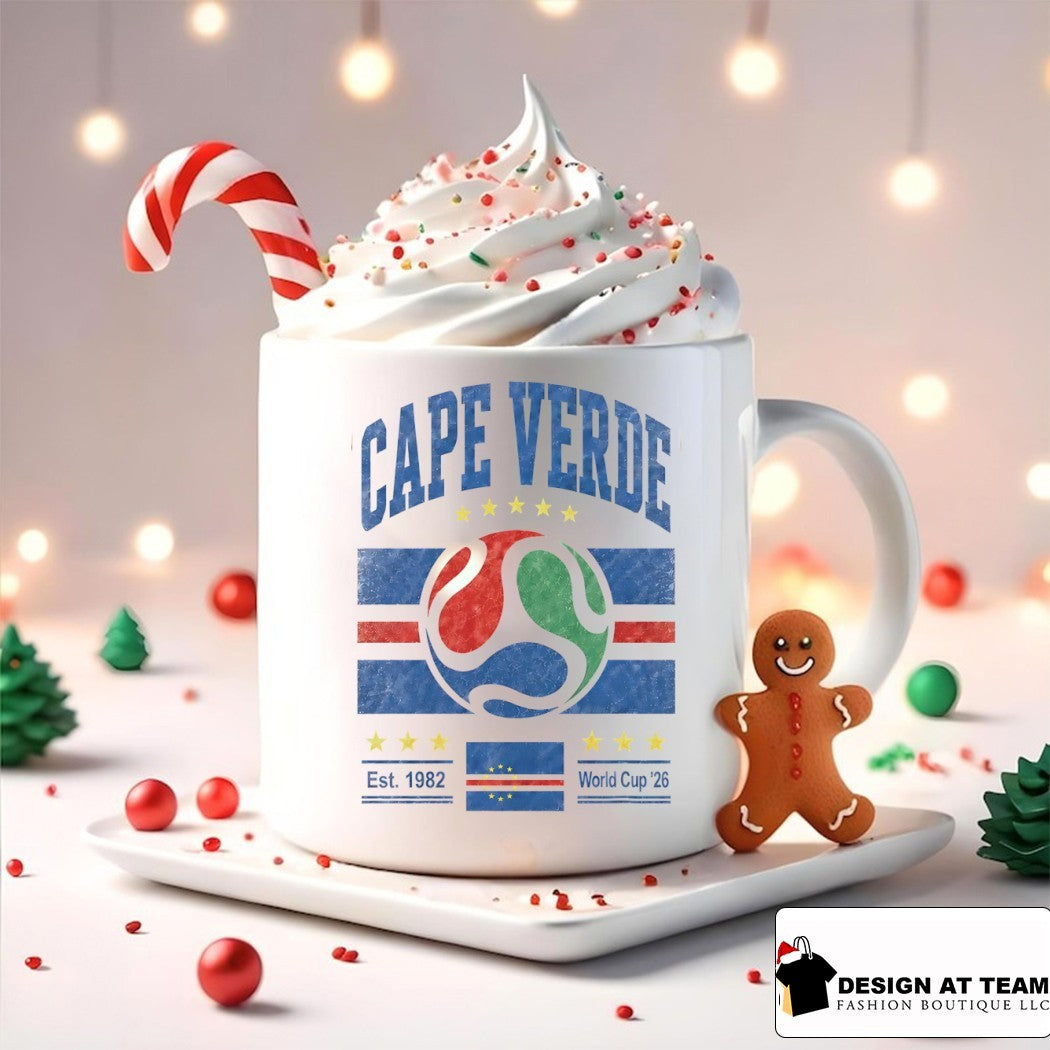 Cape Verde flag Soccer Team World Cup 2026 est 1982 shirt