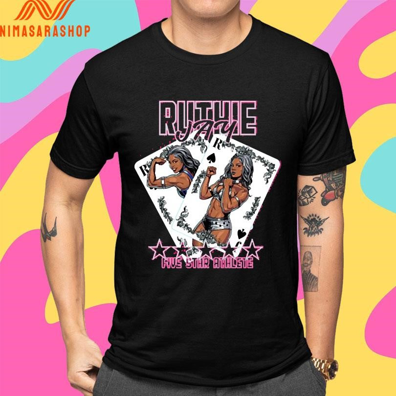 Cards Right Ruthie Jay Five Star Athlete Shirts