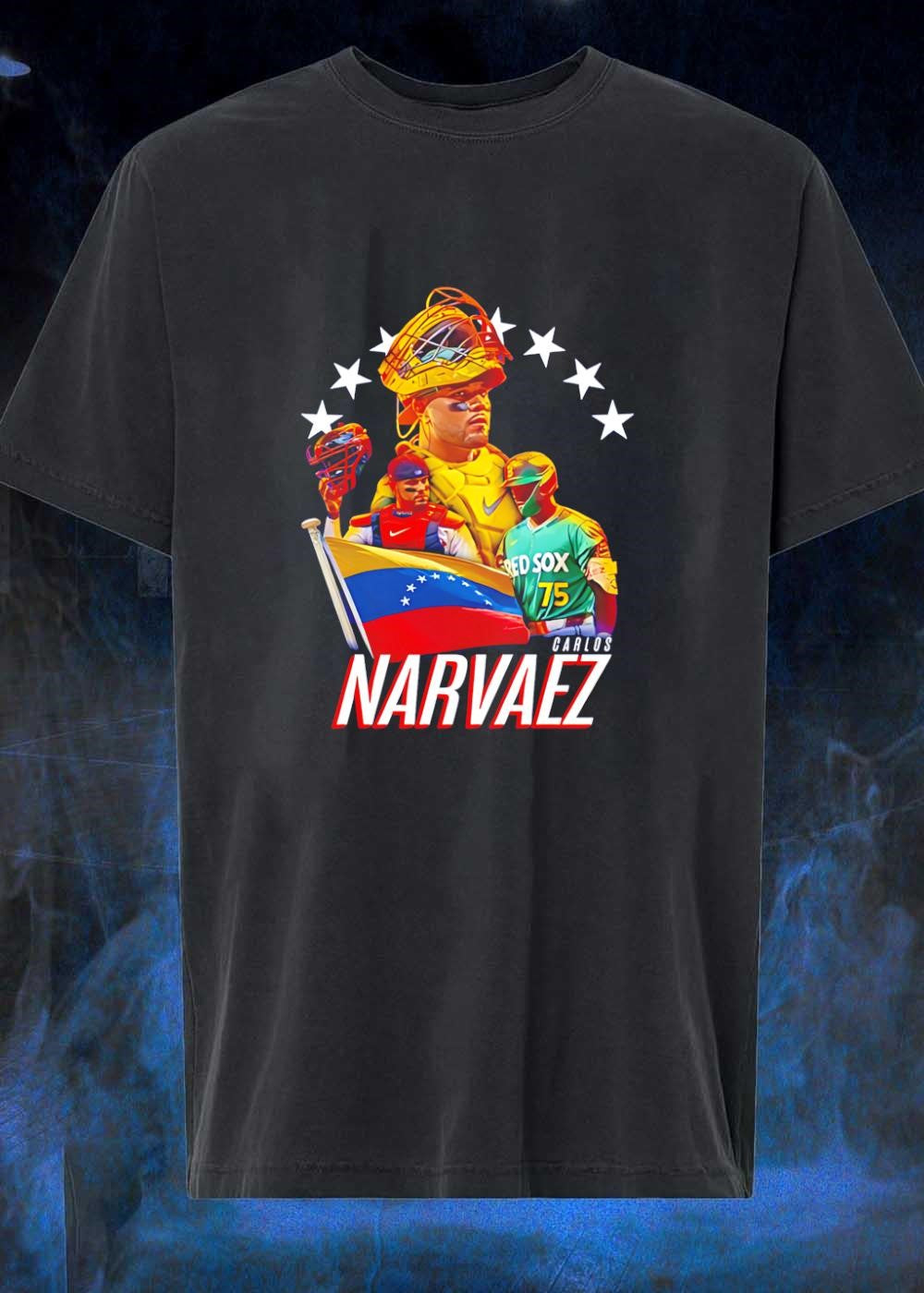 Carlos Narvaez Venezuelan Catcher Red Sox 75 T-Shirt