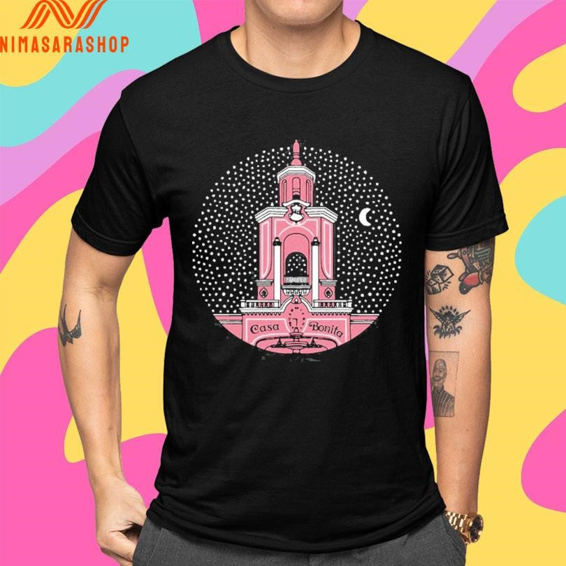 Casa Bonita Infant Cream Twilight Tower Onesie Shirts