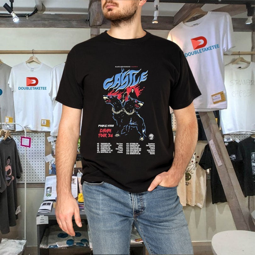 Castle Canada Tour 2026 Dates Shirts