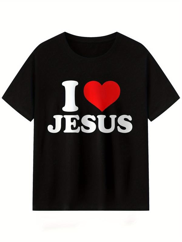 Casual Short Sleeve Jesus T-Shirt For Everyday Style Summer Streetwear Hoodie, Sweatshirt | UrbanDripWear.com