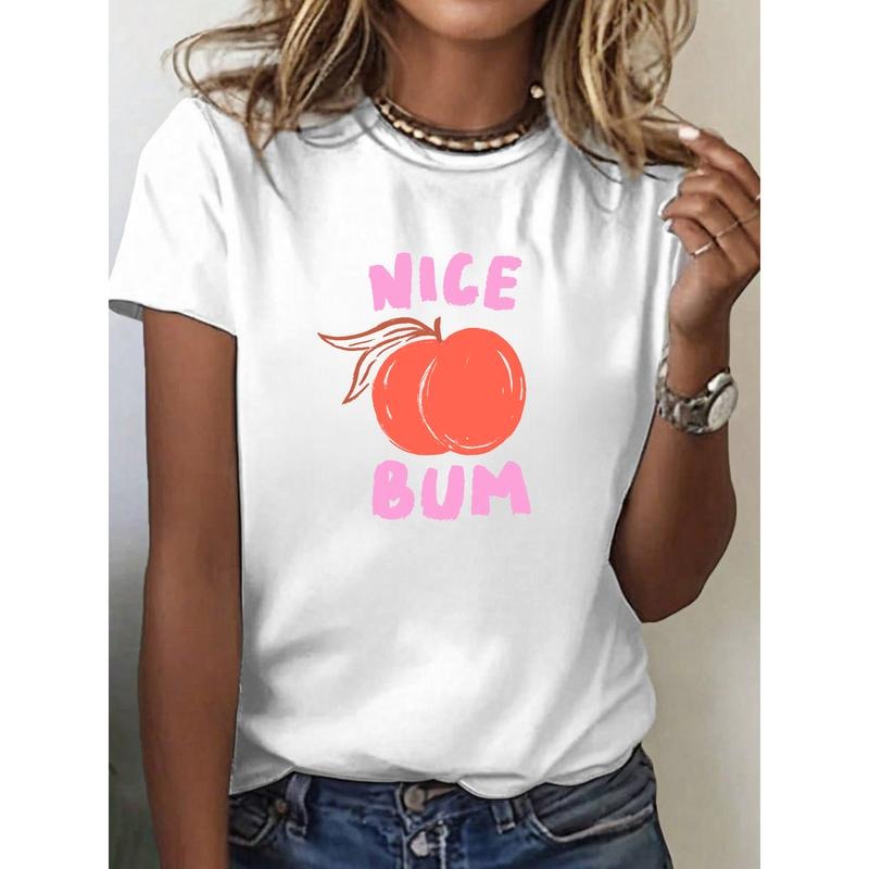 Casual T - Shirt: Rock a Light - hearted 'Nice Bum' Design Hoodie, Sweatshirt | UrbanDripWear.com