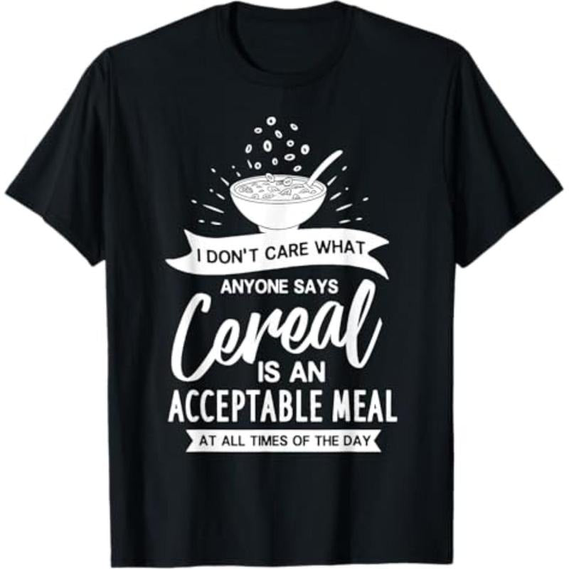 Casual T-shirt Cereal Killer Gift Bowl Box Breakfast T-Shirt Menswear Top Hoodie, Sweatshirt | UrbanDripWear.com
