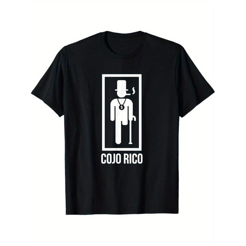 Casual T-shirt Cojo Rico Funny Spanish Quote T-Shirt 100% Cotton Hlloween Thanksgiving Chris T-Shirtmas Dog for Men Women...