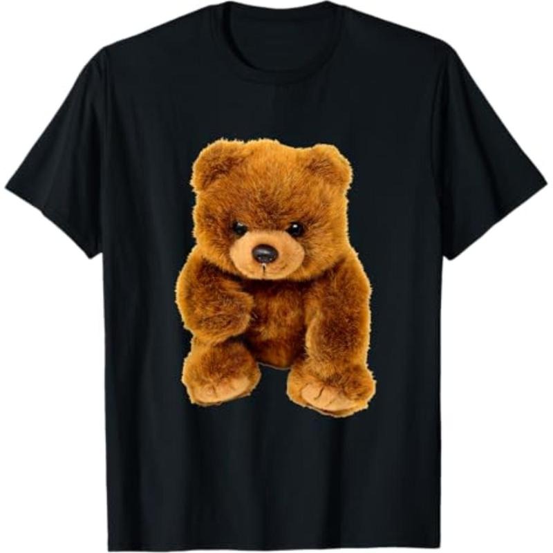 Casual T-shirt Cute Cuddly Teddy Bear T-Shirt T-Shirt Graphic Graphic Tees Hoodie, Sweatshirt | UrbanDripWear.com