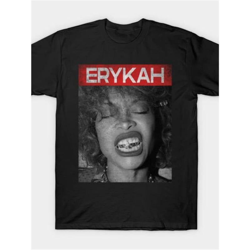 Casual T-shirt Erykah Badu T Shirt Men'S Trend Graphic Print T-Shirt Tees Top Hoodie, Sweatshirt | UrbanDripWear.com