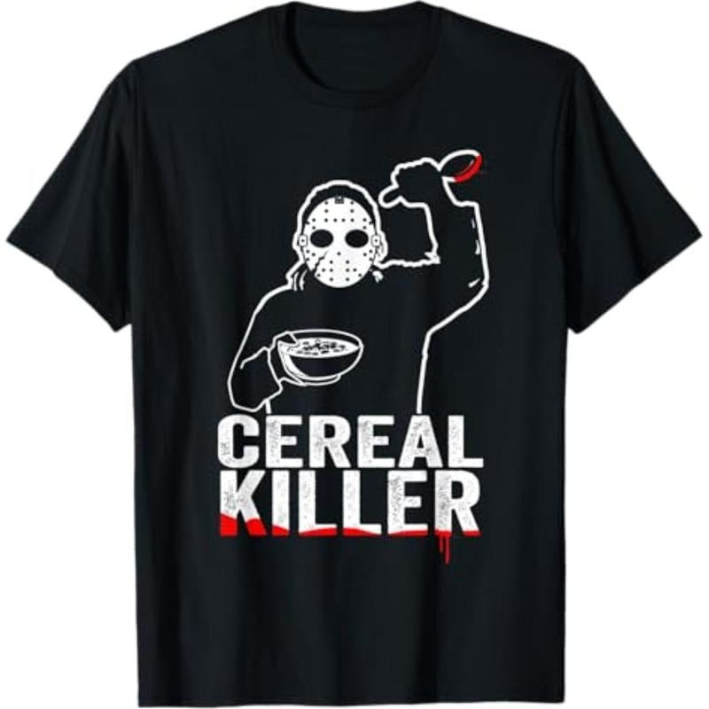 Casual T-shirt Funny Cereal Killer Shirt - Breakfast T-Shirt Hoodie, Sweatshirt | UrbanDripWear.com