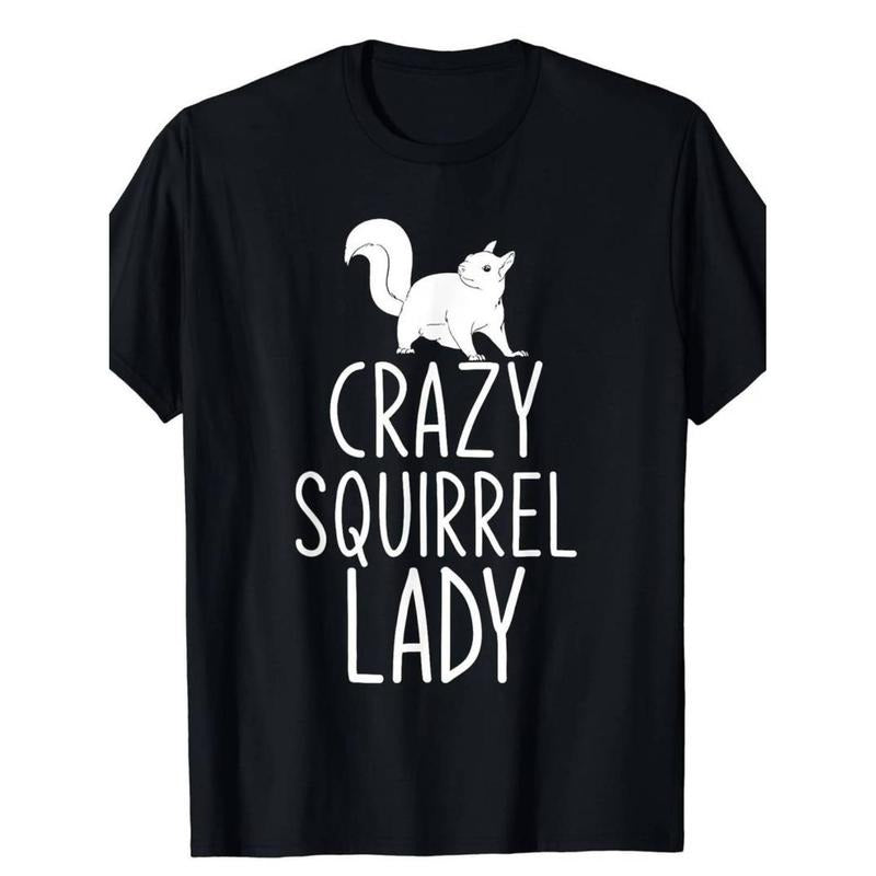 Casual T-shirt Funny Squirrel T-Shirt